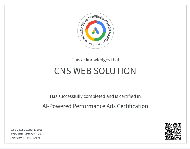 Google certification
