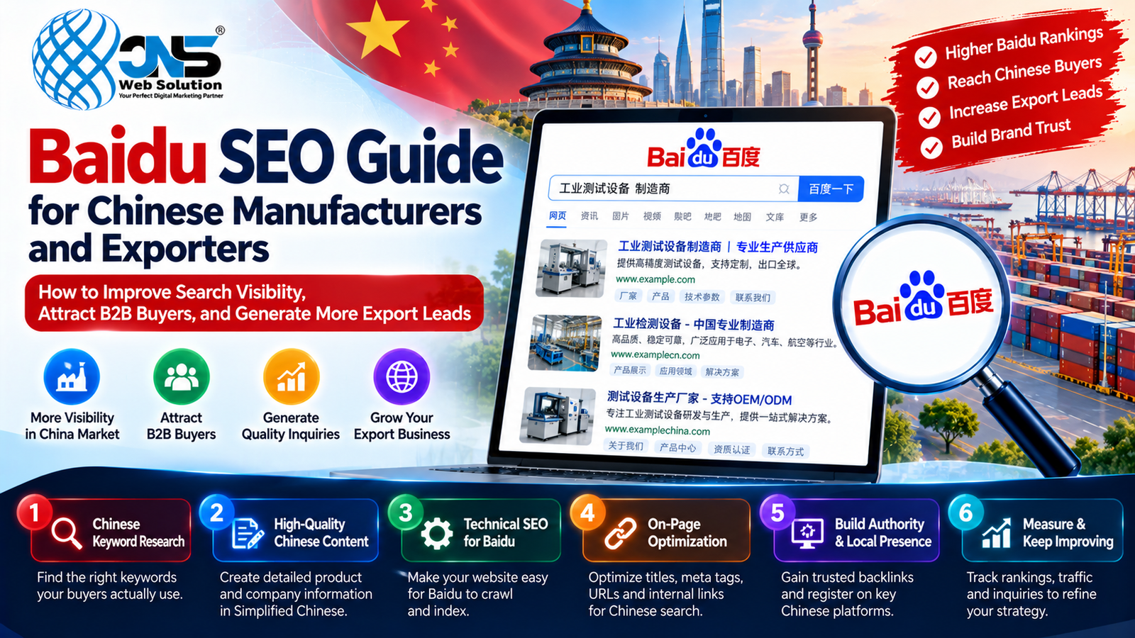 Baidu SEO Guide for Chinese Manufacturers & Exporters